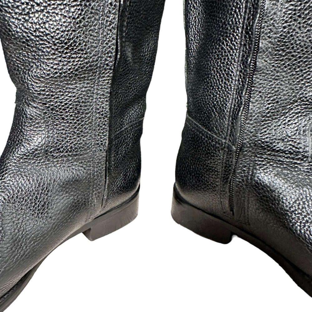Tory Burch | Black Junction Riding Boots Size 7.5 - Picture 6 of 11